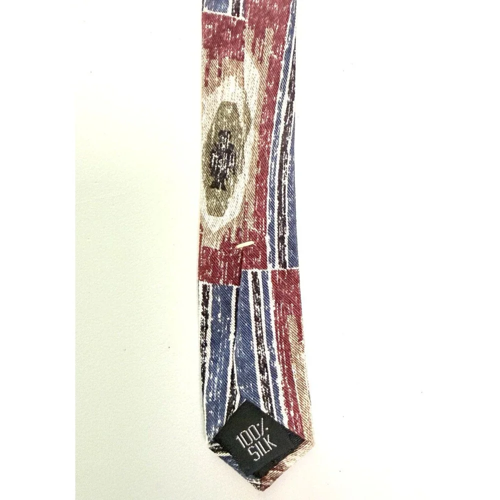 Vintage Je Suis 100% Silk Neck Tie 4